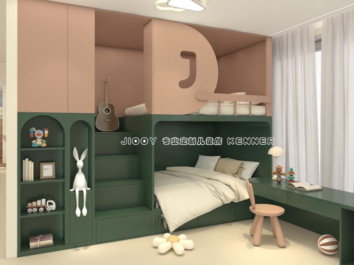 JIOOY儿童房展厅建设：创造一个安全、舒适的成长环境火狐电竞(图2)
